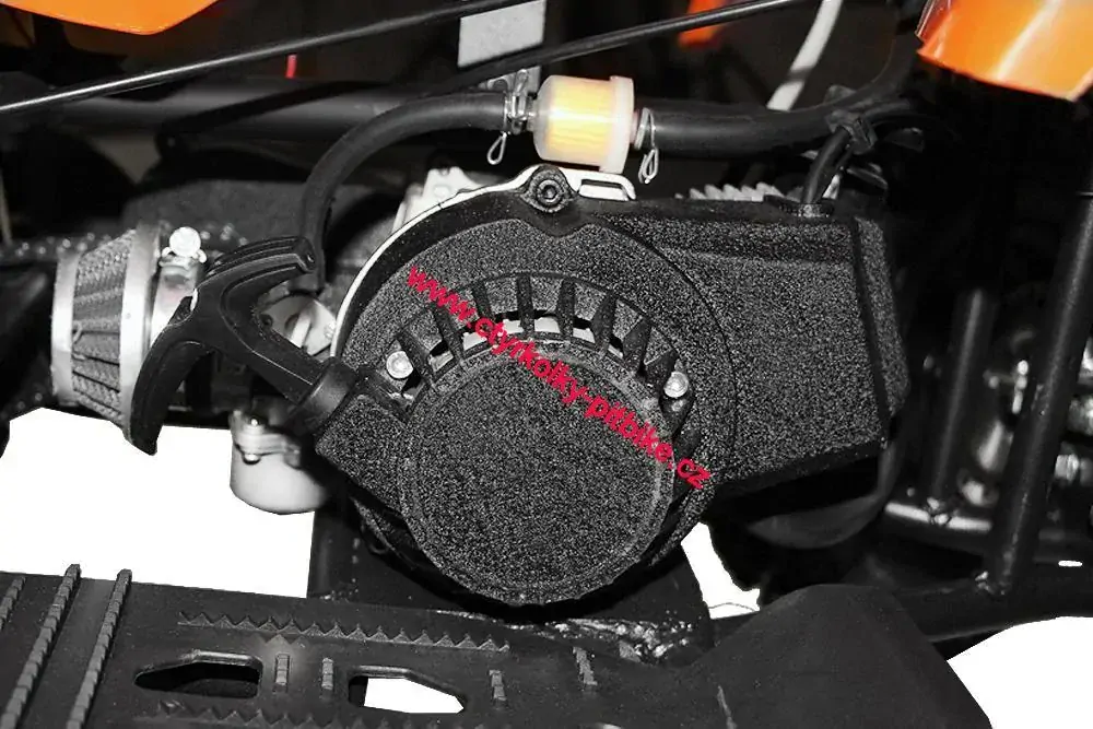 Dětská čtyřkolka Nitro Torino 49cc el. start oranžová