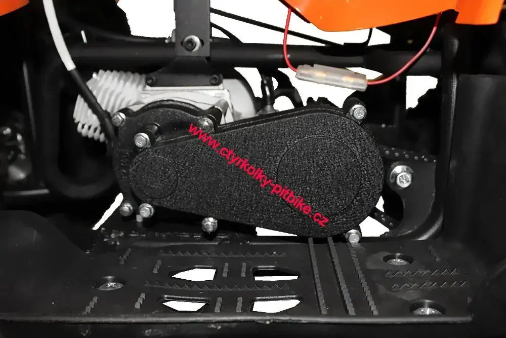 Dětská čtyřkolka Nitro Torino 49cc el. start oranžová