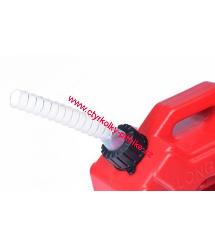 Kanystr na motorku s uchycením a zámkem 5l