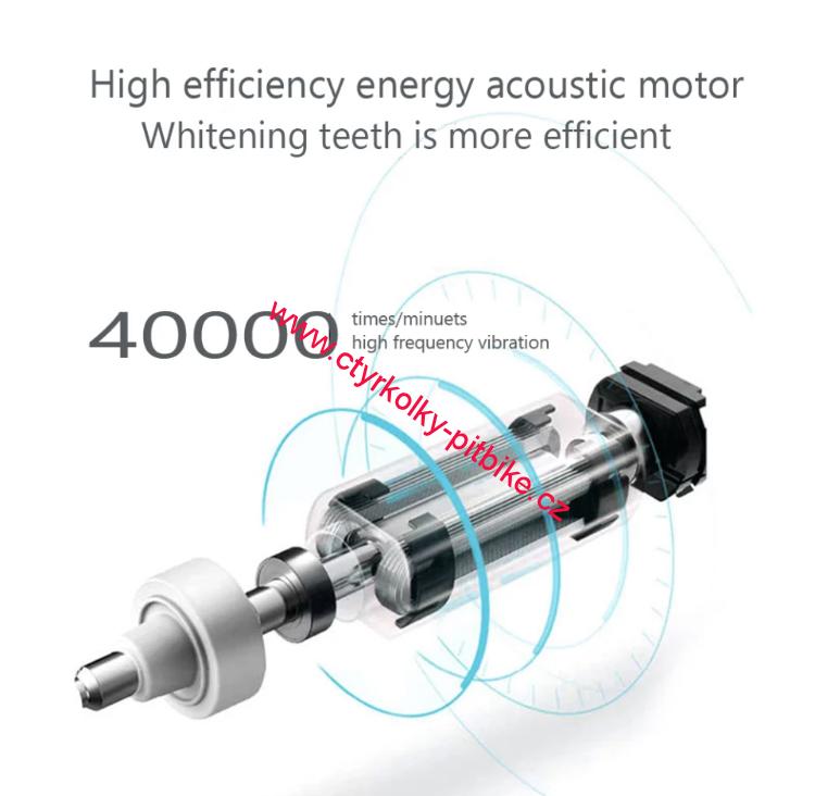 Sonický zubní kartáček elektrický