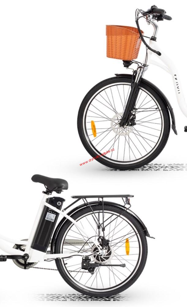 Elektrokolo City Bike 250 Wattů 36 Voltů Li-ion 26"