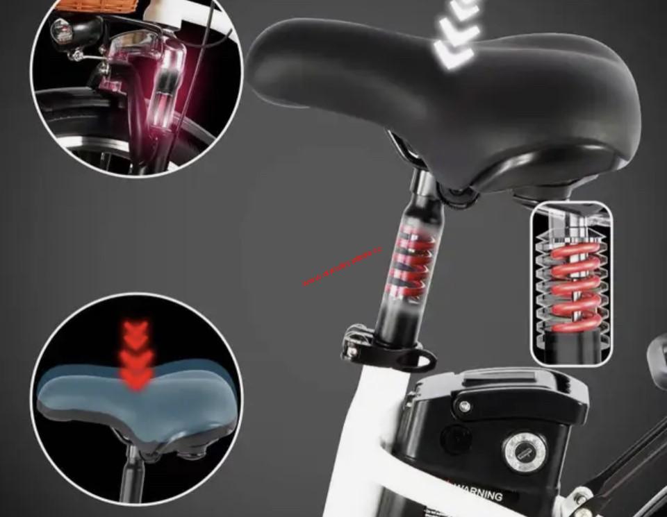 Elektrokolo City Bike 250 Wattů 36 Voltů Li-ion 26"