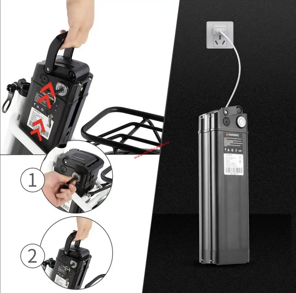 Elektrokolo City Bike 250 Wattů 36 Voltů Li-ion 26"