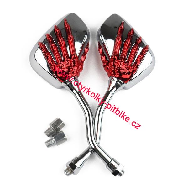 Zrcátka pro Chopper koloběžku red