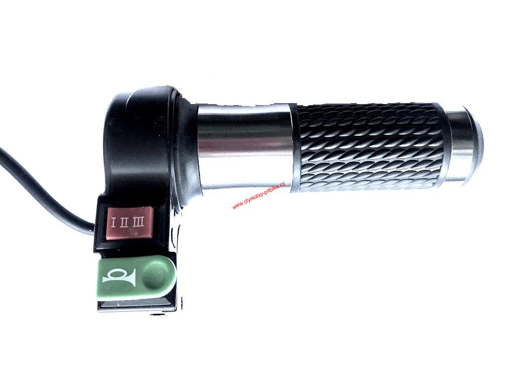 Plynová rukojeť elektrokoloběžka Chopper