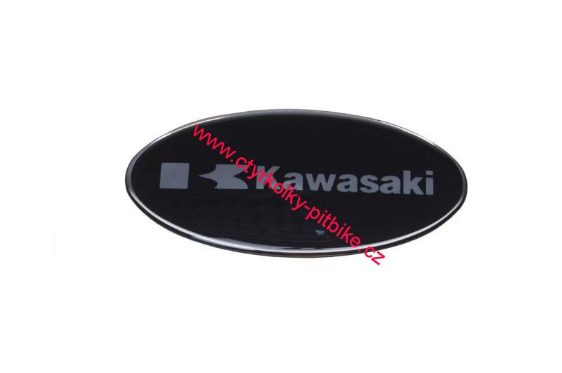 Nálepka na moto kufr Kawasaki AW9075