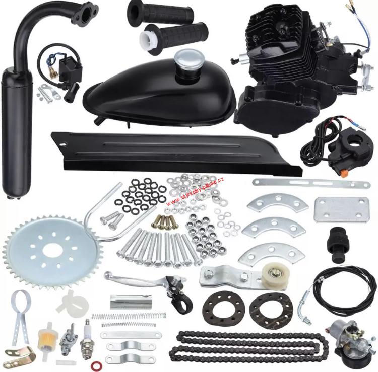 Motorový kit Motokolo 80cc 2T BLACK tuning