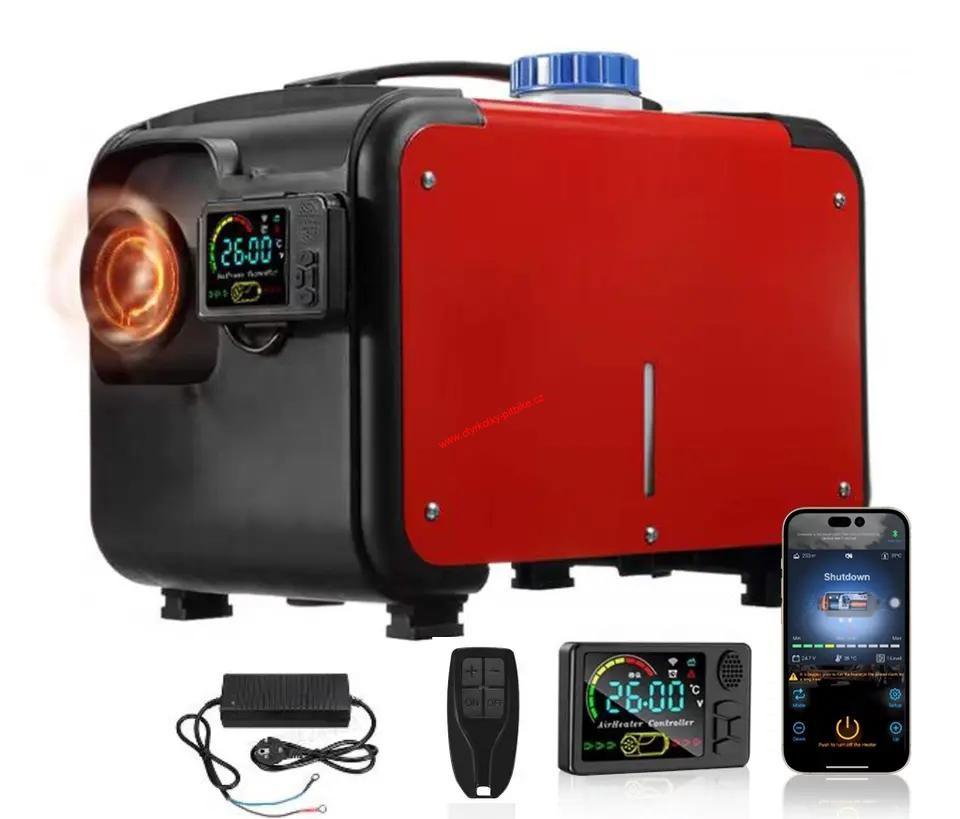 Naftové nezávislé topení 12V/24V/230V s Bluetooth