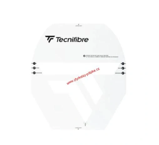 Šablona Tecnifibre na výplet rakety na badminton