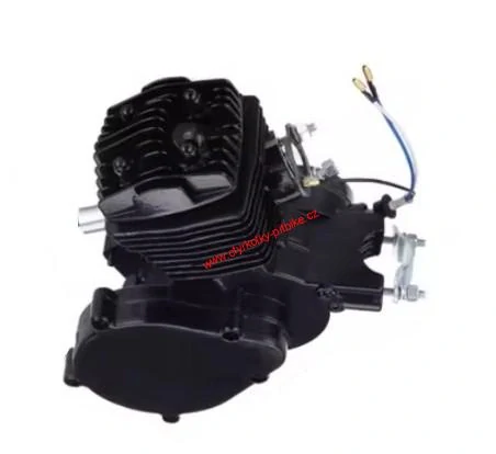 Motor na motokolo Chopper 50cc černý