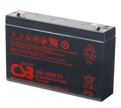 Baterie CSB 6V 9Ah