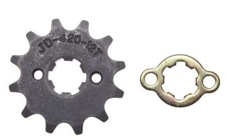 Přední pastorek 12Z pro řetěz 420H s pojistkou