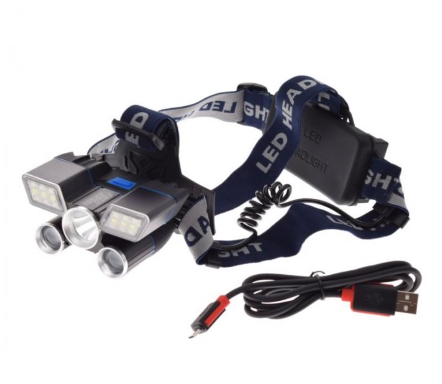 Nabíjecí čelovka 2x LED