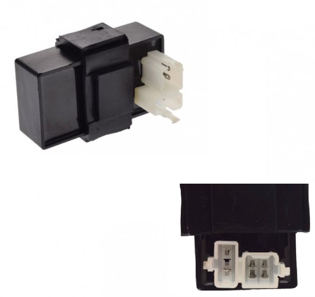 CDI 6 pinů pro ATV skútry 2 konektory