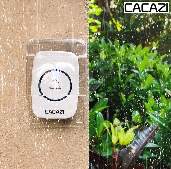 Voděodolný kryt na domovní zvonek