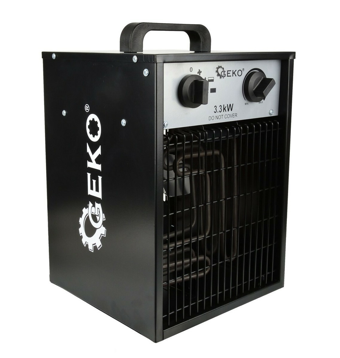Elektrický ohřívač vzduchu s ventilátorem 3,3kW GEKO G80401