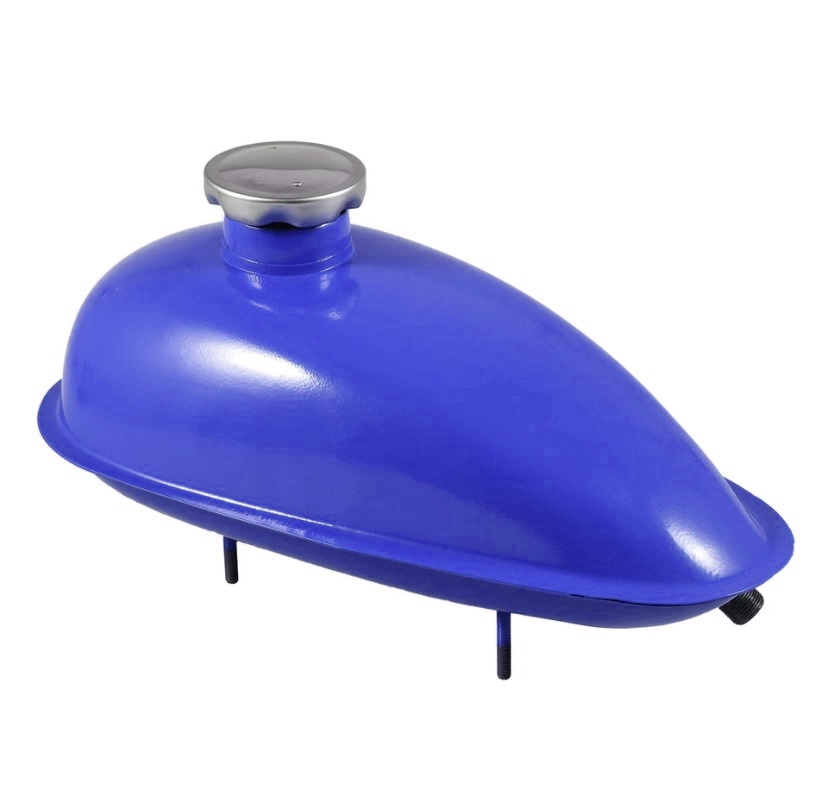 Palivová nádrž motokolo modrá 2L