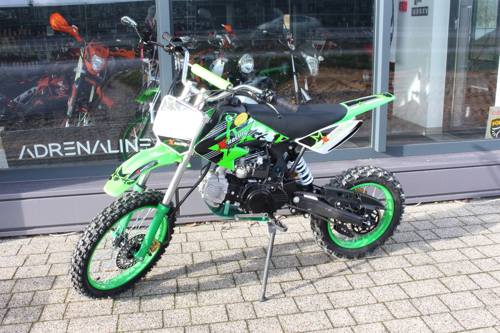 Pitbike 17/14 125cc zelený