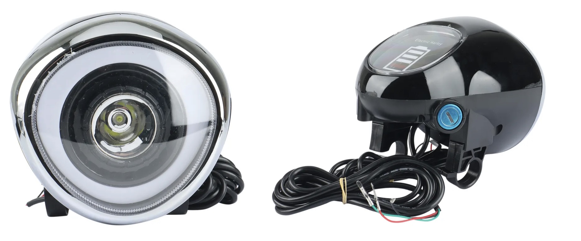 Přední světlo pro elektrokoloběžku Chopper 60V 1000W