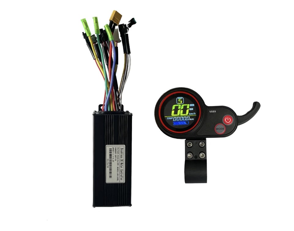 Řídící jednotka + ovládač plynu V889