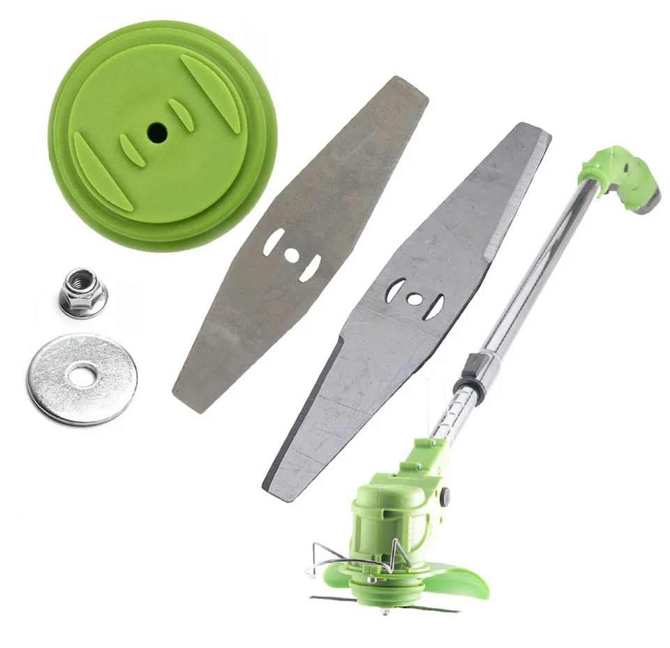 Sada nožů + držák nože na zahradní Aku křovinořez