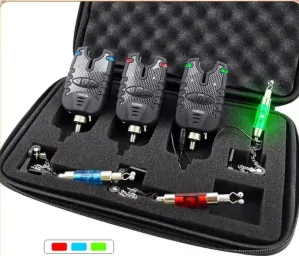 Sada rybářských hlásičů záběrů s příposlechem