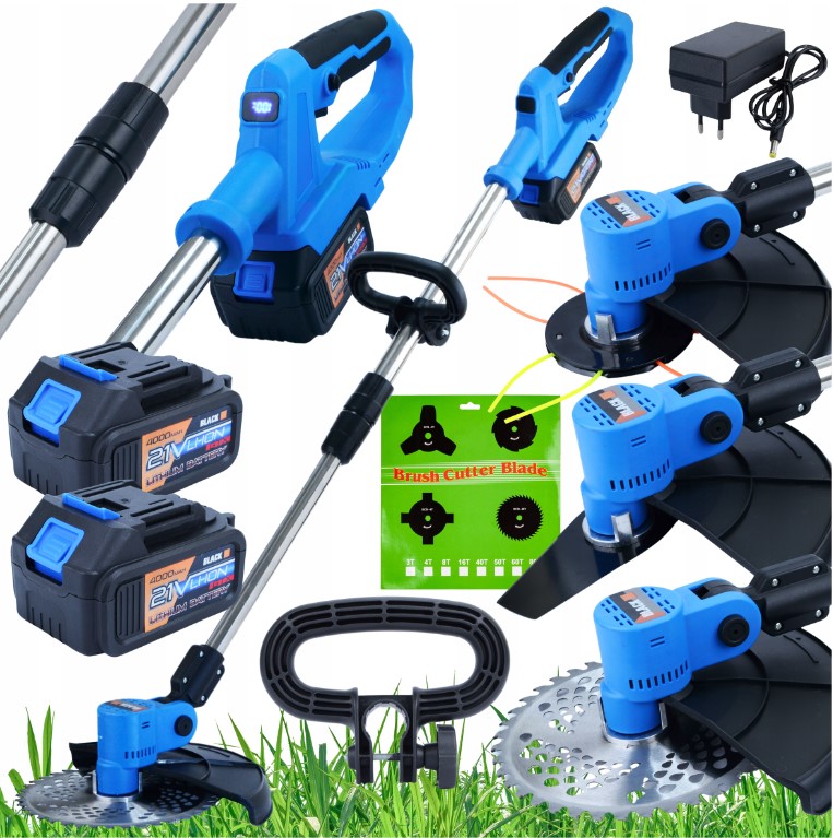 Elektrický zahradní křovinořez 21V Black