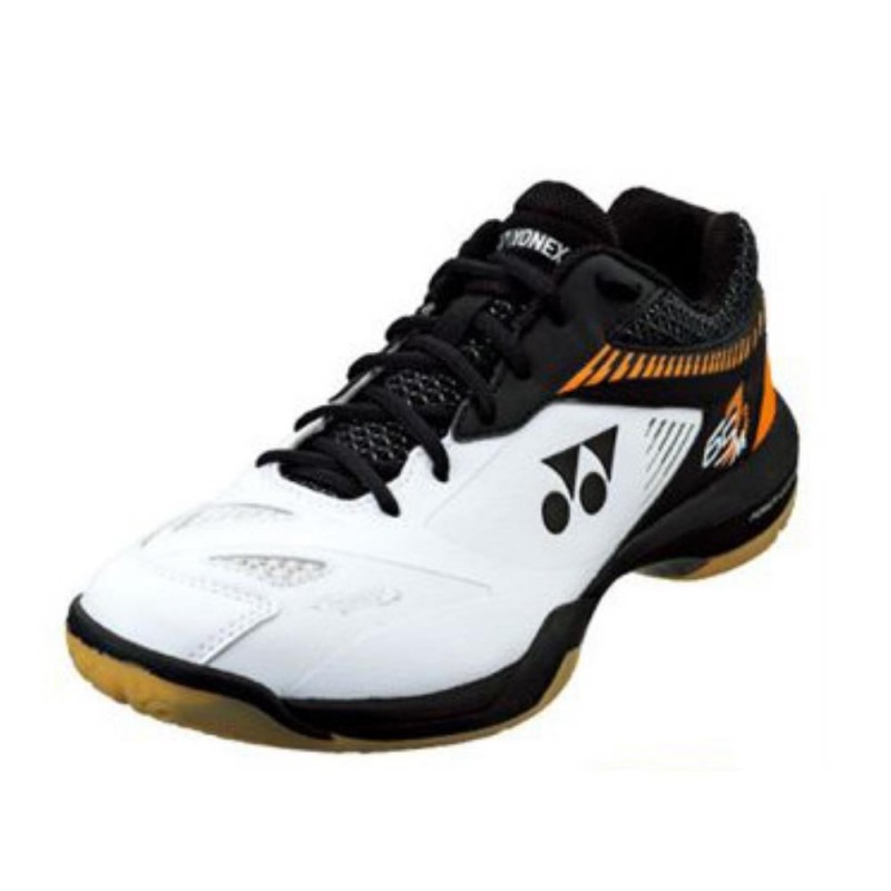 Boty na badminton YONEX PC 65 Z2 MEN WHITE ORANGE
