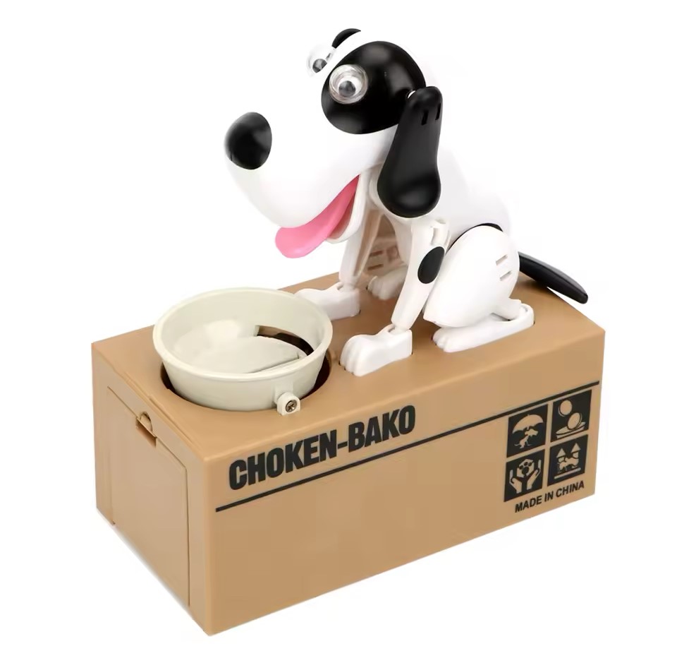 Pokladnička hladový pes