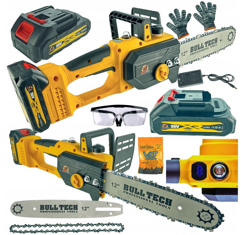 Aku řetězová pila Bull Tech 36V /24V 12"