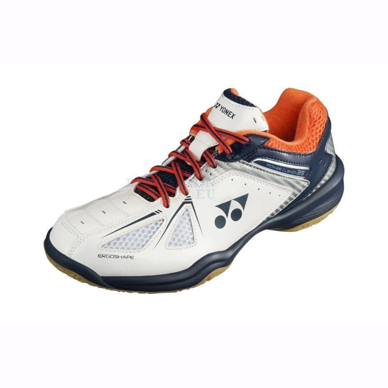 Boty na badminton YONEX PC 35 MX WHITE ORANGE