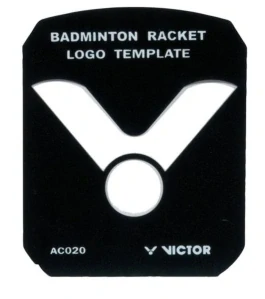 Šablona Victor na výplet rakety na badminton