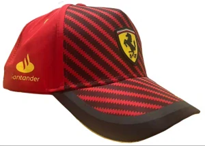 Kšiltovka Ferrari červená