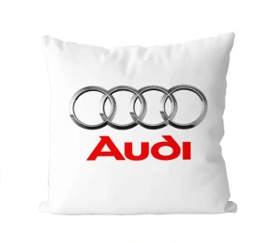 Polštář Audi 40x40cm bílý