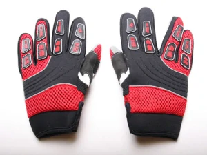 Moto cross rukavice Nitro červené