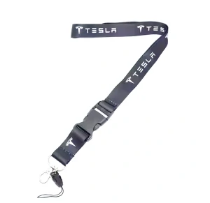 Klíčenka Tesla černá