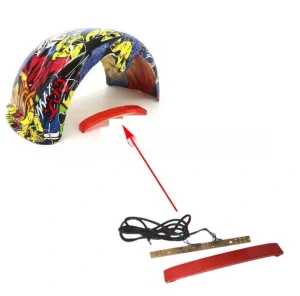 Zadní světlo pro elektrokoloběžku Chopper s blinkry