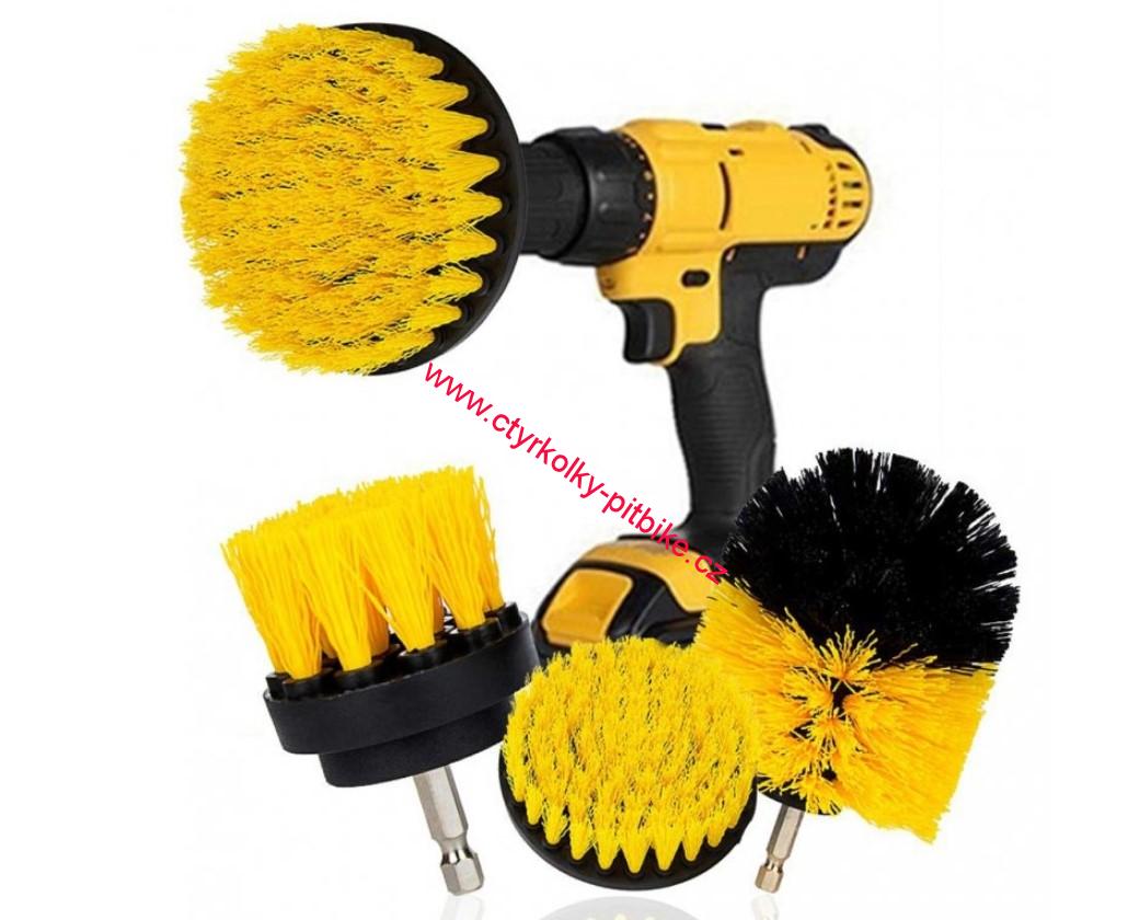 Čistící kartáče do vrtačky