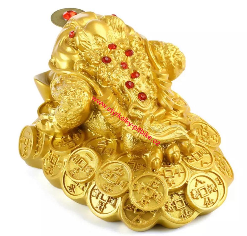 Třínohá žába hojnosti Feng Shuei