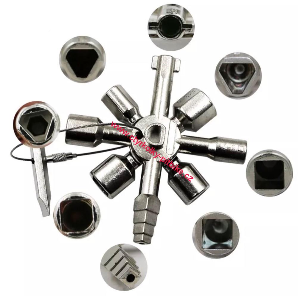 Sada klíčů na elektro skříňky a HUP 15v1