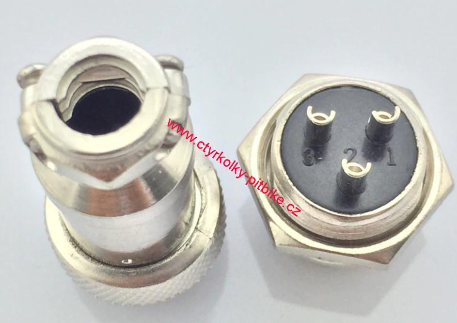 Sada konektorů nabíjení dětská čtyřkolka