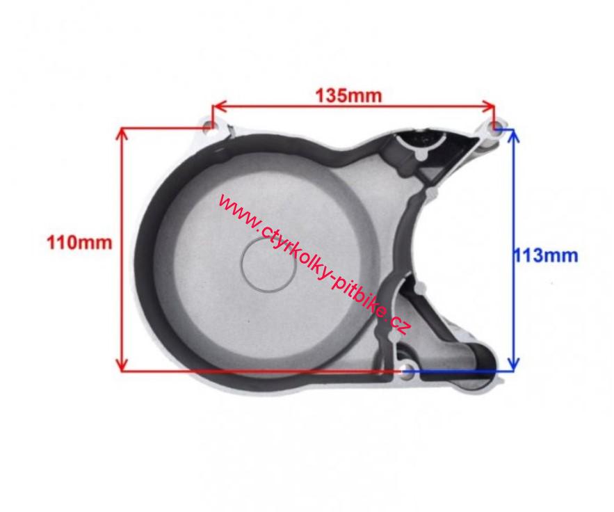 Kryt zapalování motoru pitbike YX140cc