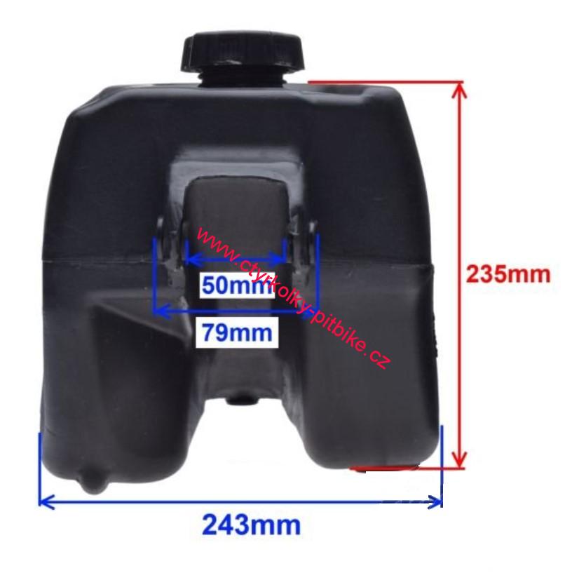 Nádrž paliva čtyřkolka 110/250cc