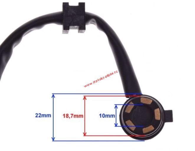 Čidlo zařezené rychlosti motor 154FMI