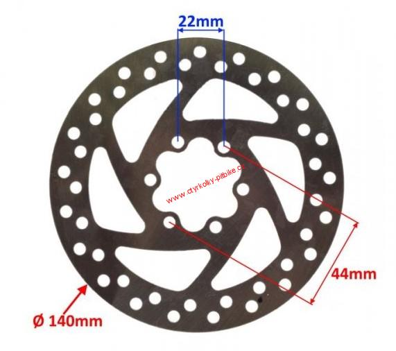 Brzdový kotouč KUGOO M4