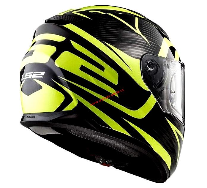 Integrální moto přilba LS2 FF320 STREAM EVO JINK MAT YELLOW vel. XS - XXL