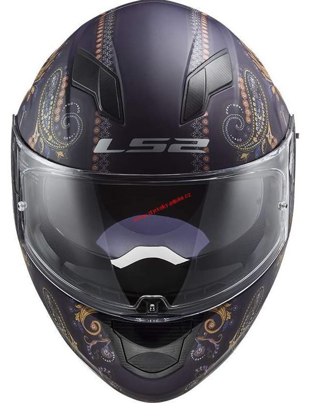 Integrální moto přilba LS2 FF320 STREAM EVO LS2 FF320 STREAM EVO PASLY MATT VIOLET vel. XXS - XXL