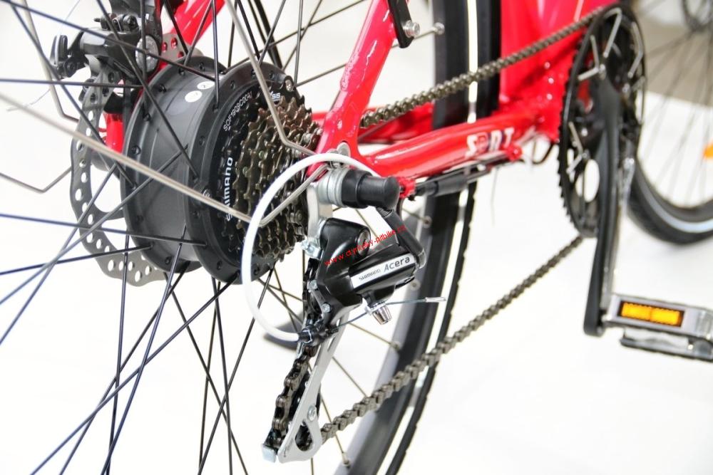 Elektrokolo Spirit Bohemian 36V 250W 16Ah červené