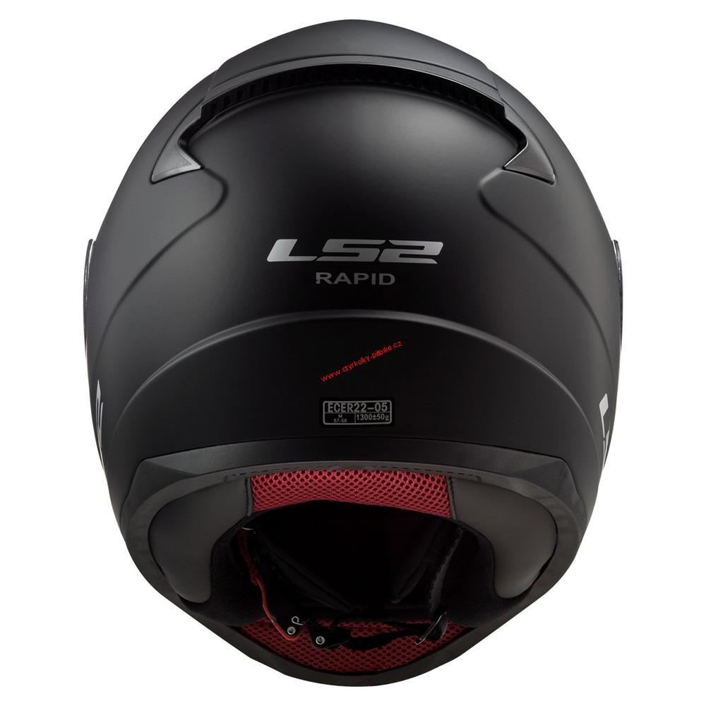 Integrální moto přilba LS2 FF353 Rapid Solid matt black
