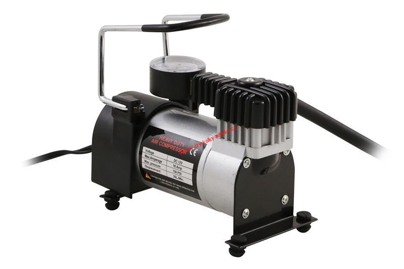 Kovový cestovní kompresor 12V 35L/min